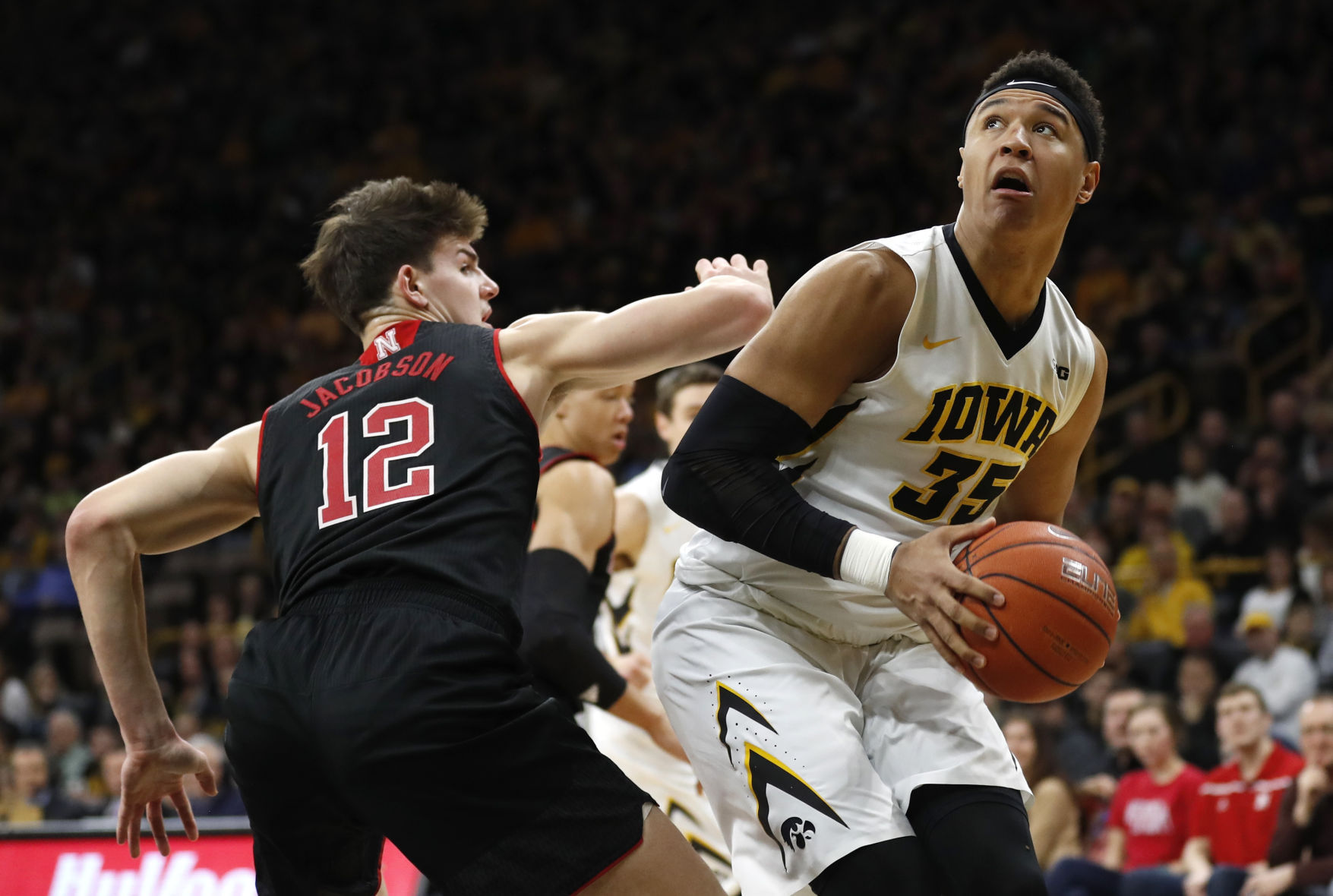 Nebraska Iowa Basketball